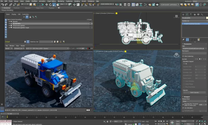 3ds Max 2025.1发布！新增湍流色彩噪点着色器次世代模型库