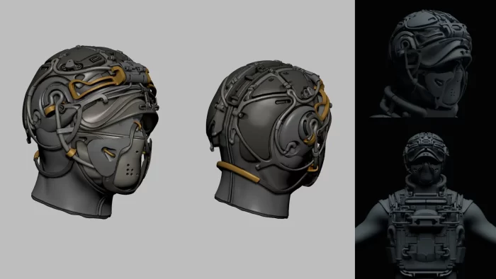 【作品欣赏】Blender与ZBrush打造的独特风格3D概念设计次世代模型库