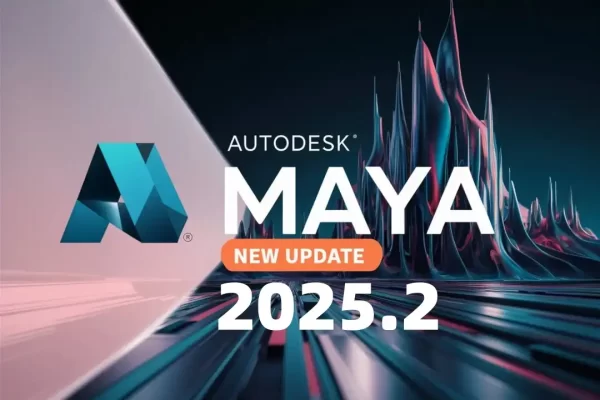 Autodesk Maya 2025.2与3ds Max 2025.2版本正式发布