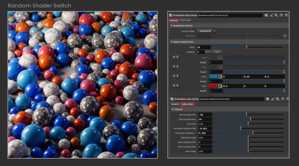 Redshift 2025.2新节点选项，