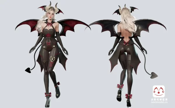 魅魔女性角色SLauren3D模型