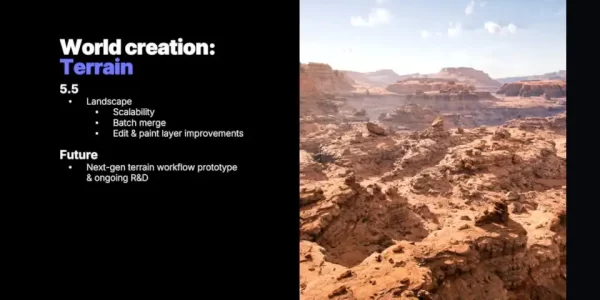 Unreal Engine 5.6新功能一览：动画、渲染与地形系统全面升级